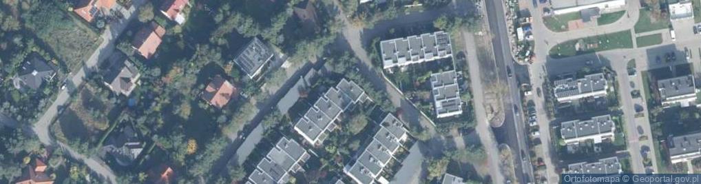 Zdjęcie satelitarne Jaśminowa ul.