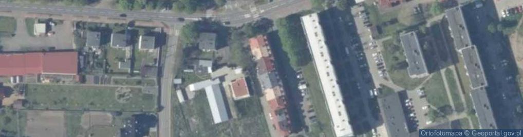 Zdjęcie satelitarne Jana Pawła II ul.