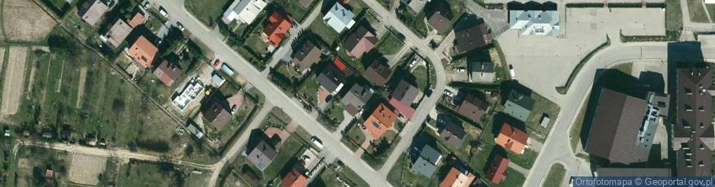 Zdjęcie satelitarne Jana Pawła II ul.
