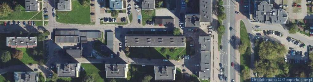 Zdjęcie satelitarne Janowska ul.