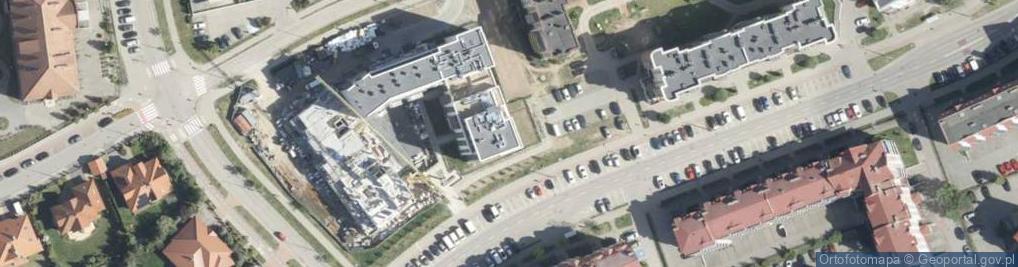 Zdjęcie satelitarne Jana Pawła II ul.