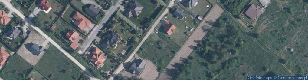 Zdjęcie satelitarne Jastrzębia ul.