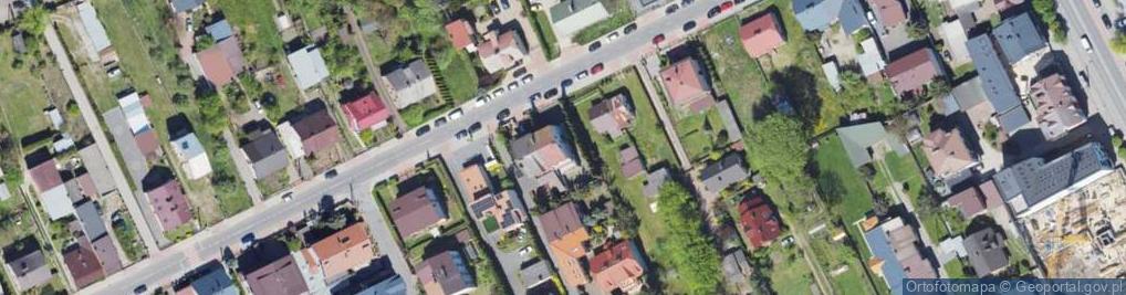 Zdjęcie satelitarne Jana Pawła II ul.
