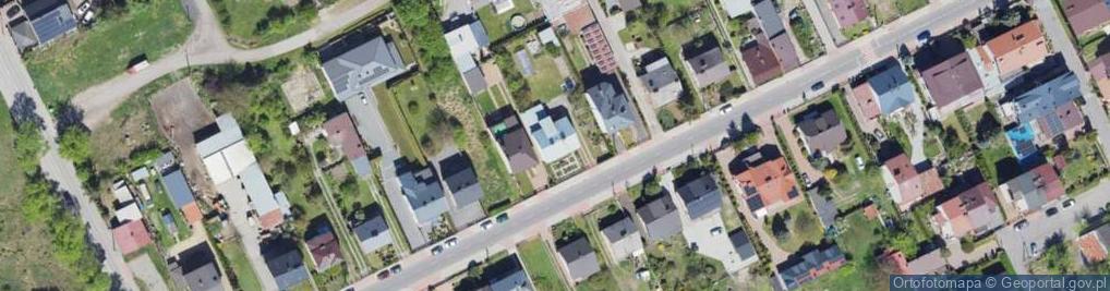 Zdjęcie satelitarne Jana Pawła II ul.
