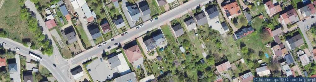 Zdjęcie satelitarne Jana Pawła II ul.