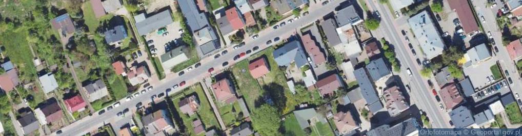 Zdjęcie satelitarne Jana Pawła II ul.