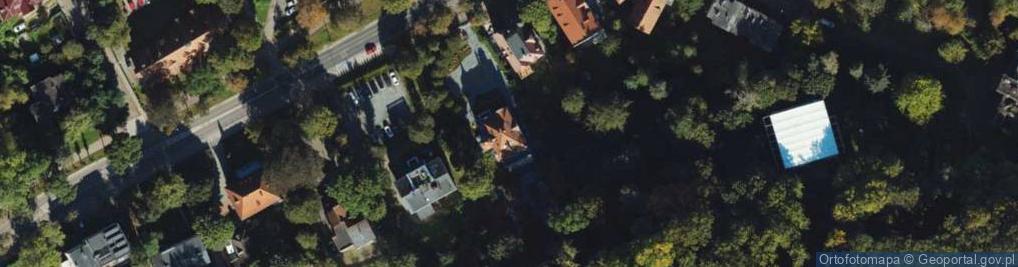 Zdjęcie satelitarne Jaśkowa Dolina ul.