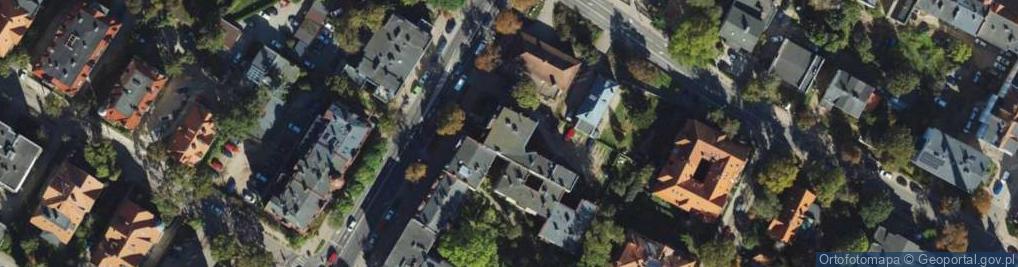 Zdjęcie satelitarne Jaśkowa Dolina ul.