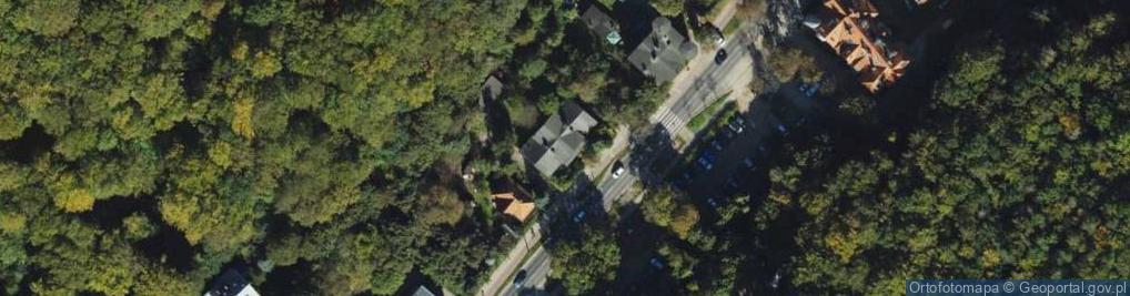 Zdjęcie satelitarne Jaśkowa Dolina ul.