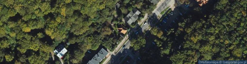 Zdjęcie satelitarne Jaśkowa Dolina ul.