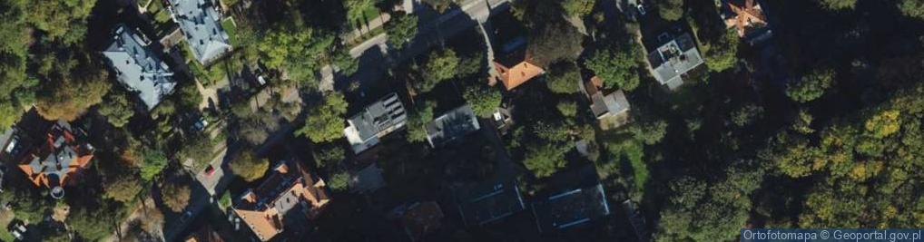 Zdjęcie satelitarne Jaśkowa Dolina ul.