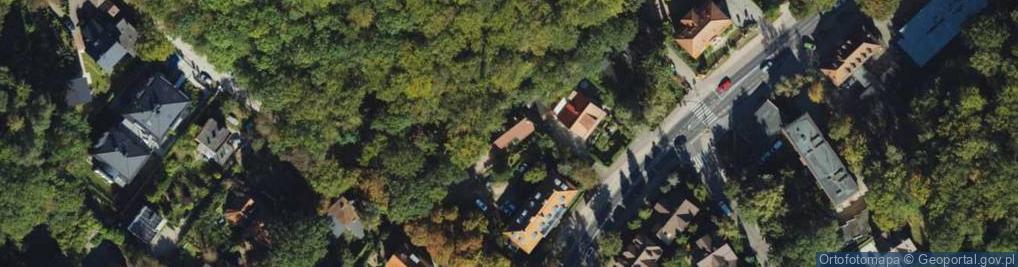 Zdjęcie satelitarne Jaśkowa Dolina ul.