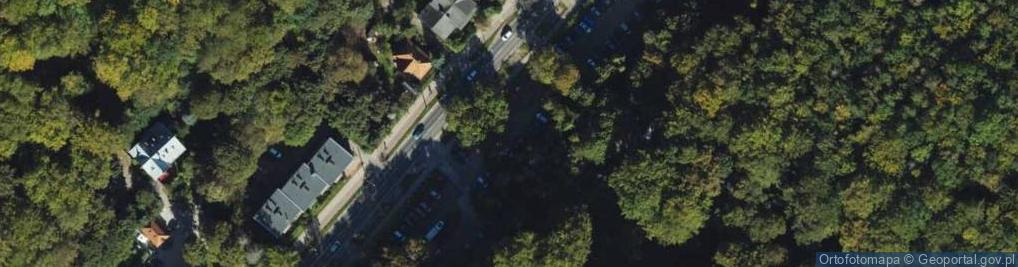 Zdjęcie satelitarne Jaśkowa Dolina ul.