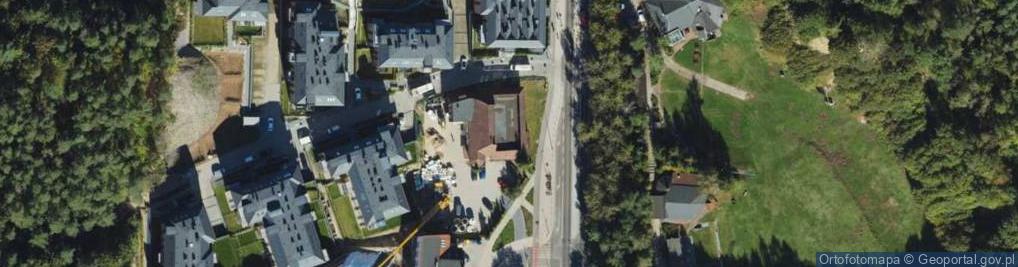 Zdjęcie satelitarne Jaśkowa Dolina ul.