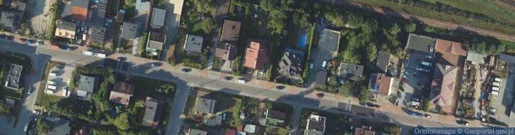 Zdjęcie satelitarne Janowska ul.