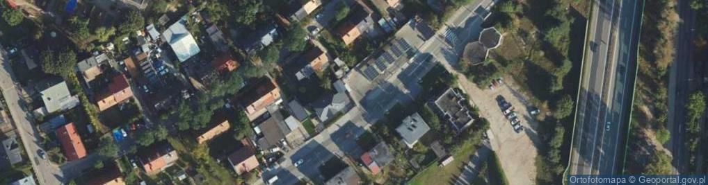 Zdjęcie satelitarne Jaskółcza ul.