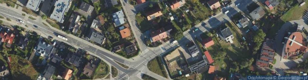 Zdjęcie satelitarne Jaskółcza ul.