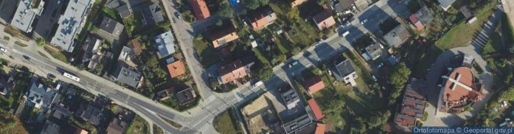 Zdjęcie satelitarne Jaskółcza ul.