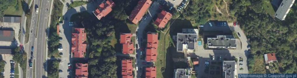 Zdjęcie satelitarne Jantarowa ul.