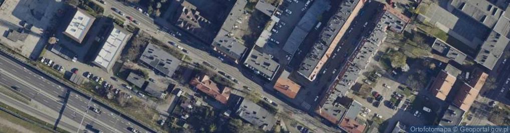 Zdjęcie satelitarne Jagiellońska ul.