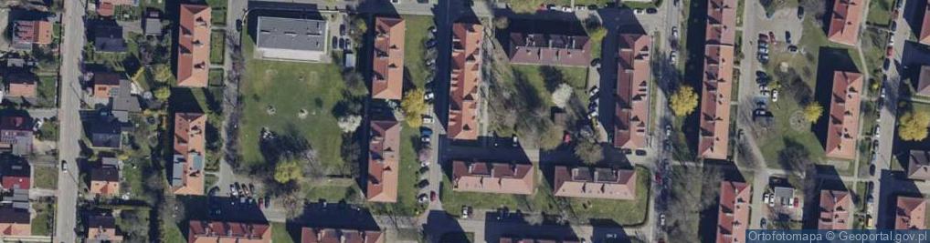 Zdjęcie satelitarne Jasińskiego Jakuba ul.