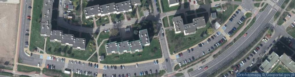 Zdjęcie satelitarne Jagiellońska ul.