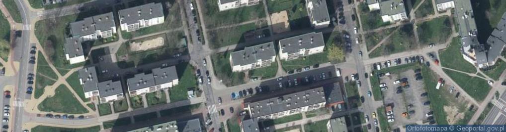 Zdjęcie satelitarne Jagiellońska ul.