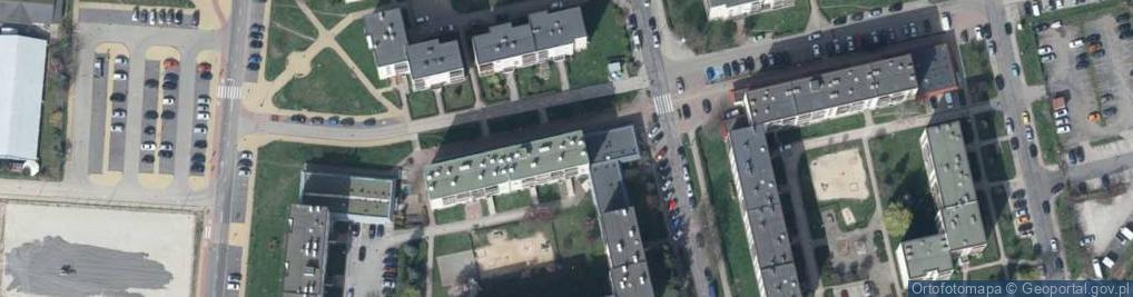 Zdjęcie satelitarne Jagiellońska ul.
