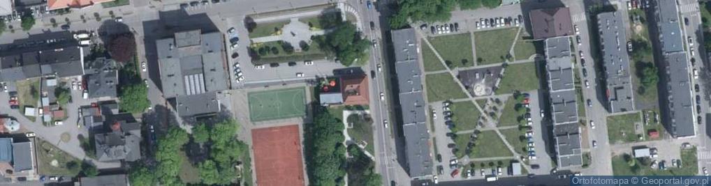 Zdjęcie satelitarne Jana Pawła II ul.