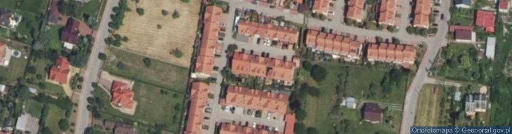 Zdjęcie satelitarne Jaśminowa ul.