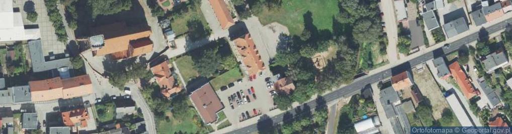 Zdjęcie satelitarne Jana Pawła II ul.