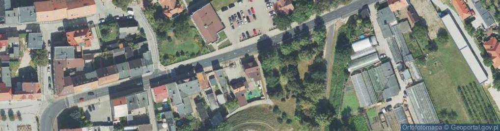 Zdjęcie satelitarne Jana Pawła II ul.
