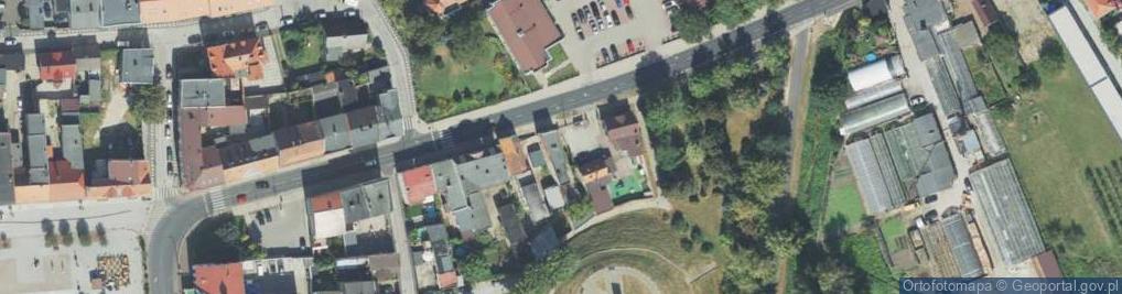 Zdjęcie satelitarne Jana Pawła II ul.