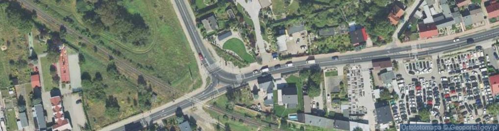 Zdjęcie satelitarne Jana Pawła II ul.