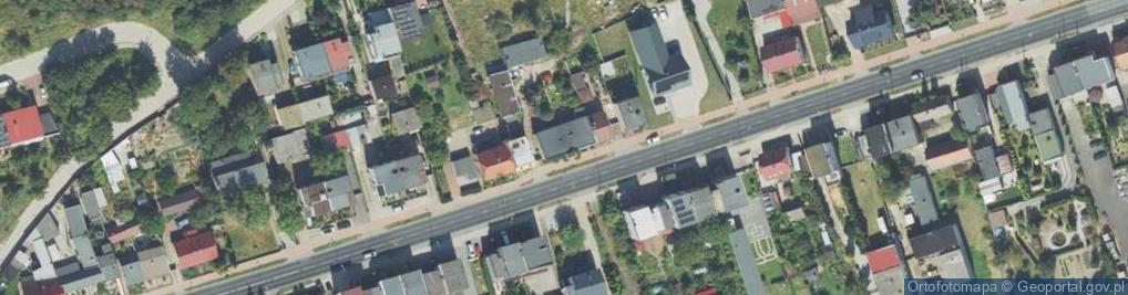 Zdjęcie satelitarne Jana Pawła II ul.