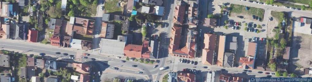 Zdjęcie satelitarne Jana Pawła II ul.