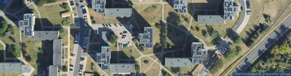 Zdjęcie satelitarne Jackowskiego ul.