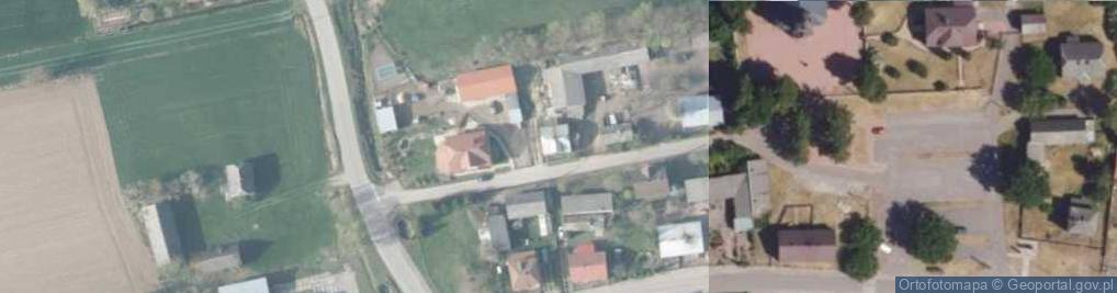 Zdjęcie satelitarne Jabłonka Kościelna ul.