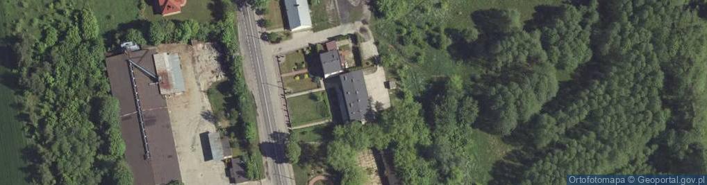 Zdjęcie satelitarne Jabłonna-Majątek ul.
