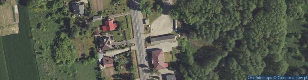 Zdjęcie satelitarne Jabłonna-Majątek ul.