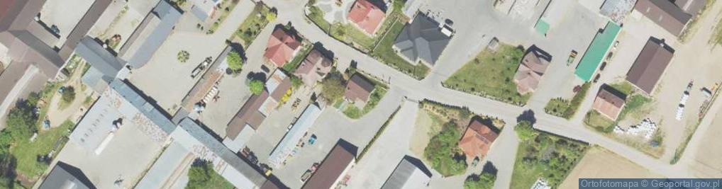 Zdjęcie satelitarne Jakać-Borki ul.