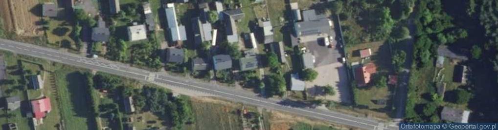 Zdjęcie satelitarne Jaksonek ul.