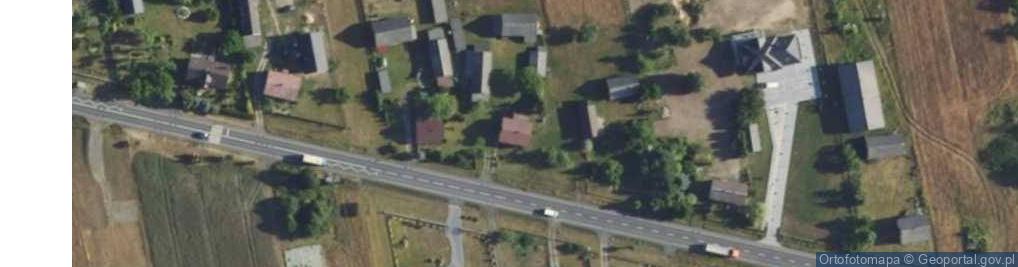 Zdjęcie satelitarne Jaksonek ul.
