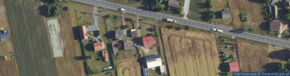Zdjęcie satelitarne Jaksonek ul.