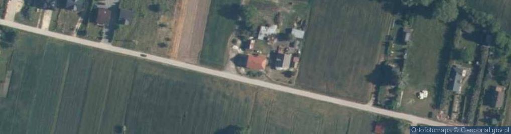 Zdjęcie satelitarne Jakubów ul.