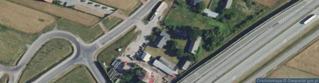 Zdjęcie satelitarne Jakubów ul.