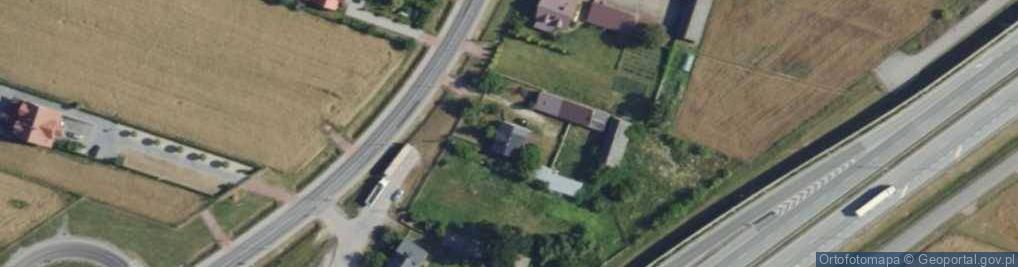 Zdjęcie satelitarne Jakubów ul.