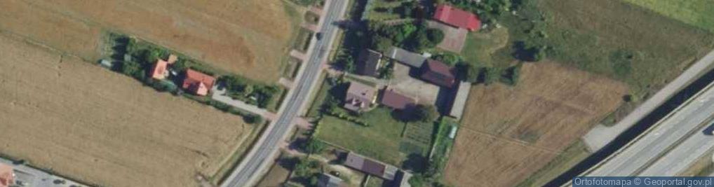 Zdjęcie satelitarne Jakubów ul.