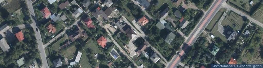 Zdjęcie satelitarne Jakubowice Murowane ul.