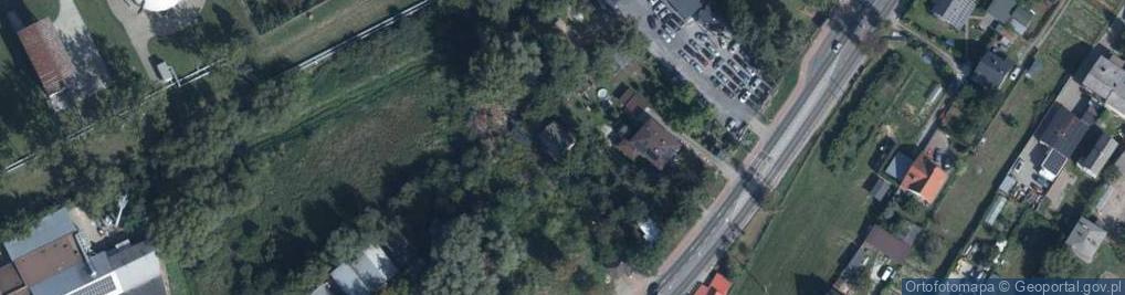 Zdjęcie satelitarne Jakubowice Murowane ul.